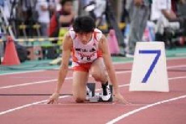 佐藤選手の写真