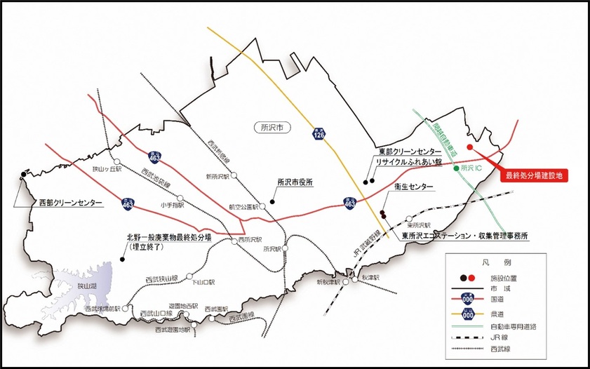 位置図です