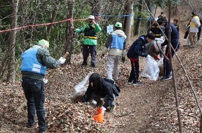 文化祭の会場の様子